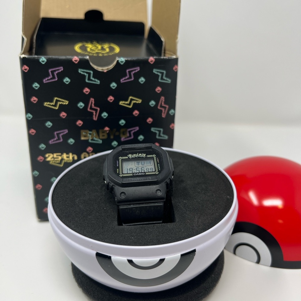 Mint Limited Edition Casio Pikachu Baby G 25th Anniversary Watch